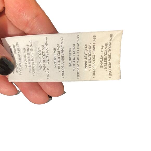 J. Crew Gray Campbell Wool Blend Slacks Office Attire Dress Pants Women Sz 2 - Picture 11 of 11